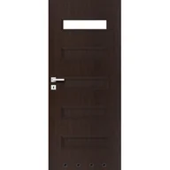 Drzwi wewnętrzne - Skrzydło ROCO tuleje wenge japońskie 60 L 2Z WC - miniaturka - grafika 1