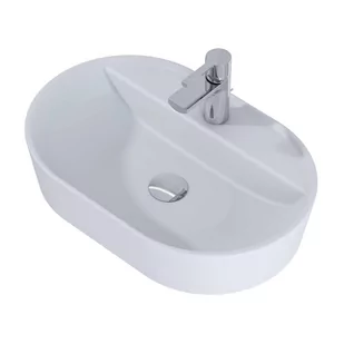 Elita Glam umywalka ceramiczna Babette 62 stone matt 145102 5907546863135 - Umywalki - miniaturka - grafika 1