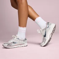 Skarpetki damskie - MP Skarpety Sportowe z Falbanką do Kostki (3 pary) - Biały/Czarny/Pudrowy Róż - UK 12-14 - miniaturka - grafika 1