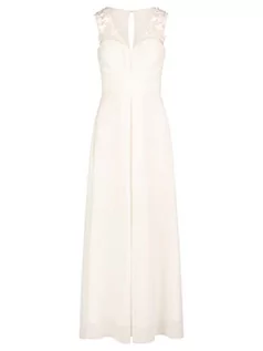 Sukienki - ApartFashion Damska sukienka ślubna, kremowa, normalna, kremowy, 38 - grafika 1