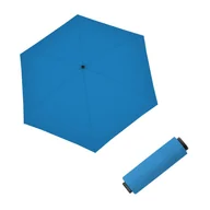 Parasole - Fibre Mini Compact uni Electric Blue - składany parasol damski - miniaturka - grafika 1