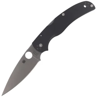 Nóż składany Spyderco Native Chief G10 Black, Satin Plain CPM S30V by Sal, Eric Glesser (C244GP) - Noże - miniaturka - grafika 1