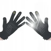 Skarpetki dla dzieci - CIEPŁE RĘKAWICE dotykowe do telefonu Rękawiczki na rower ANTYPOŚLIZGOWE XL - miniaturka - grafika 1