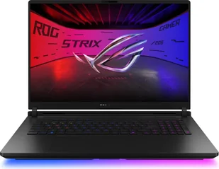 ASUS ROG Strix SCAR 18 G835LX-SA129X Intel Core Ultra 9 275HX 45,7 cm (18") WQXGA 64 GB DDR5-SDRAM 4 TB SSD NVIDIA GeForce RTX 5090 Wi-Fi 7 (802.11be) Windows 11 Home Czarny - Laptopy ASUS ROG Strix SCAR 18 G835LX-SA129X Intel Core Ultra 9 275HX 45,7 cm (18") WQXGA 64 GB DDR5-SDRAM 4 TB SSD NVIDIA GeForce RTX 5090 Wi-Fi 7 (802.11be) Windows 11 Home Czarny - Laptopy - miniaturka - grafika 1