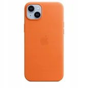 Etui i futerały do telefonów - Oryginalne etui APPLE skórzana obudowa iPhone 12 Pro Max MagSafe - Orange - MHKH3ZM/A - miniaturka - grafika 1