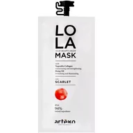 Maski do włosów - Artego Artego Lola Mask Color Scarlet 20ml - miniaturka - grafika 1