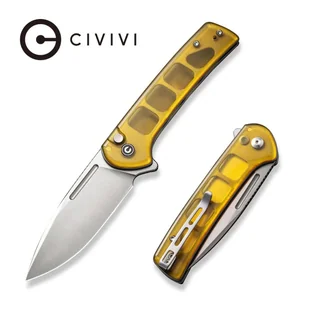 Nóż składany Civivi Conspirator Polished Ultem, Satin Nitro-V (C21006-5) - Noże - miniaturka - grafika 1
