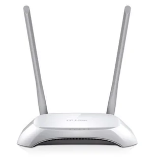 TP-Link TL-WR840N router bezprzewodowy Jedna częstotliwości (2,4 GHz) Fast Ethernet Szary, Biały - Switche - miniaturka - grafika 1