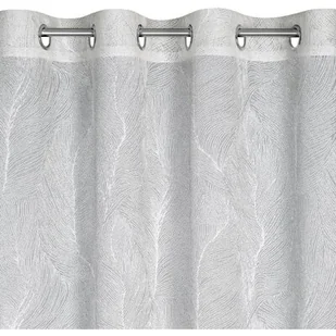 Zasłona EUROFIRANY Linnea 140 x 250 cm Biały - Zasłony - miniaturka - grafika 1