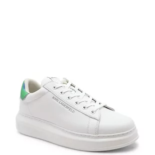 Karl Lagerfeld Skórzane trampki KAPRI MENS NFT KOUNTER LO LACE - Trampki męskie - miniaturka - grafika 1