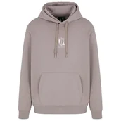 Koszulki męskie - A|X ARMANI EXCHANGE Męska swobodna, Driftwood, Driftwood, XXL - miniaturka - grafika 1