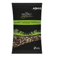 Podłoże do akwarium - Żwirek akwariowy naturalny wielobarwny 3 - 5 mm, 2 kg Aquael - miniaturka - grafika 1