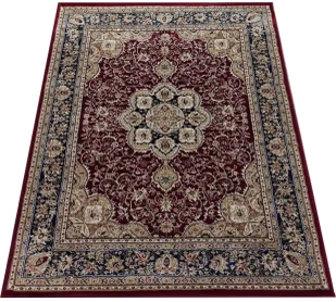 Czerwony dywan rozeta w rustykalnym stylu E0-A10 - Dywany - miniaturka - grafika 1