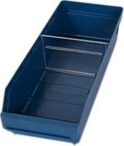 Artech Pojemnik warsztatowy z przekładkami, wym. 500 x 180 x 95 mm - Pojemniki przemysłowe - miniaturka - grafika 1