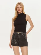 Bluzki damskie - Vero Moda Bluzka Mary 10306899 Czarny Tight Fit - miniaturka - grafika 1