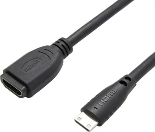 Kabel Value HDMI Mini - HDMI 0.15m czarny - Kable komputerowe i do monitorów - miniaturka - grafika 1