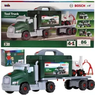 Samochody i pojazdy dla dzieci - Ciężarówka do skręcania Bosch dla dzieci Tool Truck 86 elementów Klein - miniaturka - grafika 1