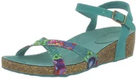 Klapki i japonki damskie - Desigual Beach Kim 1 japonki damskie, zielony - zielony granatowy 5042-39 eu - miniaturka - grafika 1