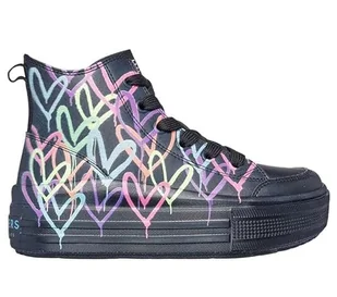 Skechers Hyperlift Botki, czarne/Multi, 33,5 UK dziecko, Czarny wiele, 13.5 UK Child - Botki damskie - miniaturka - grafika 1