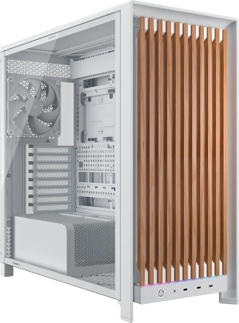 Obudowa Corsair 5000D Wood RS Performance Mid-Tower Case White/Oak