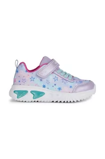 Buty dla dziewczynek - Geox sneakersy dziecięce ASSISTER x Minnie kolor fioletowy - grafika 1