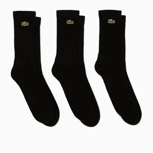 Skarpetki Lacoste  Core Performance Socks Black  EUR 43-46 - Skarpetki męskie - miniaturka - grafika 1