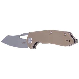 Nóż składany Kubey Knife New Vagrant Tan G10, Sandblast AUS-10 (KU291B) - Noże - miniaturka - grafika 5