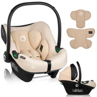 Foteliki samochodowe - Lionelo fotelik samochodowy 40-105cm (0-13kg) ASTRID I-SIZE SET BEIGE SAND - miniaturka - grafika 1