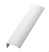 Zawiasy, okucia i inne akcesoria - Uchwyt meblowy krawędziowy Edge Straight 100 Aluminiowy Biały - miniaturka - grafika 1