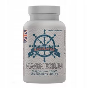 Navigator Magnez Magnesium 400mg, 90 kapsułek - Suplementy diety - miniaturka - grafika 1