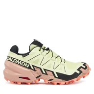 Buty sportowe damskie - Buty do biegania Salomon Speedcross 6 Gore-Tex L47765500 Zielony - miniaturka - grafika 1