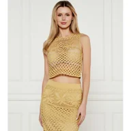 Koszulki i topy damskie - Pinko Top Regular Fit - miniaturka - grafika 1