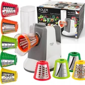 Rozdrabniacze kuchenne - Szatkownica Elektryczna Do Warzyw Kapusty Sera Rozdrabniacz 5 Tarek 150W - miniaturka - grafika 1