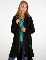 Bluzy damskie - DŁUGA BLUZA 30-20308 NERO - Unisono - miniaturka - grafika 1