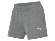 Spodenki damskie - Puma Szorty dresowe damskie TeamGOAL Casuals (Szary, M) - miniaturka - grafika 1