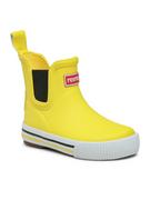 Buty dla dziewczynek - Reima Kalosze Ankles 5400039A Żółty - miniaturka - grafika 1