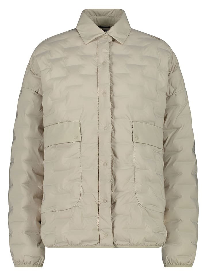 CMP Kurtka pikowana w kolorze beżowym