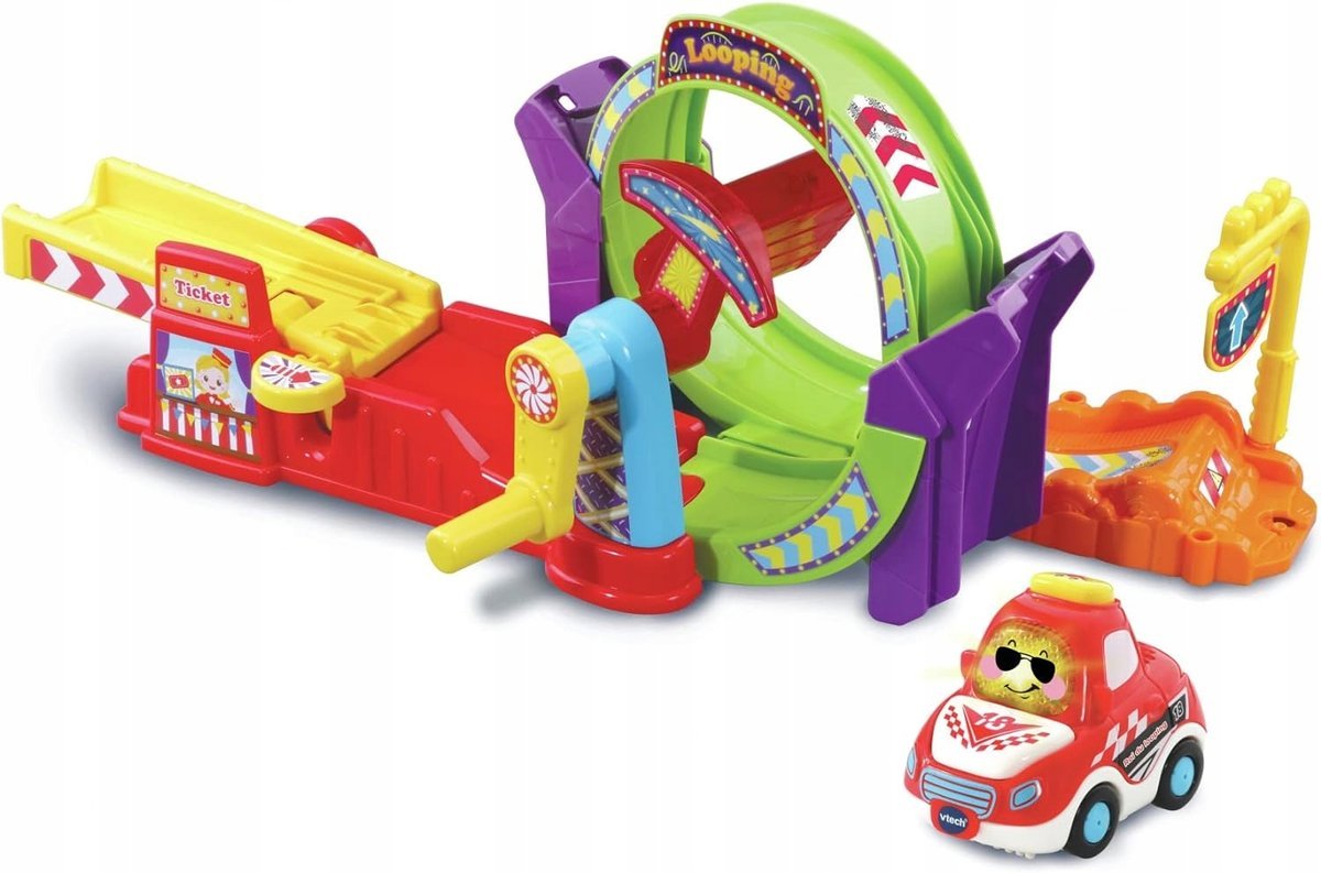 Tor samochodowy Diabelska Pętla vTech 5349 niemiecka wersja