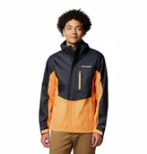 Kurtki męskie - Kurtka wodoodporna męska Columbia POURING ADVENTURE III wielokolorowa 2117171012 - miniaturka - grafika 1