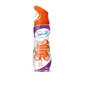 Kolorado Odświeżacz powietrza Neo Spray-Brzoskwinia 300ml Czerwona brzoskwinia 1091-uniw - Odświeżacze powietrza - miniaturka - grafika 1