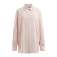 Koszule damskie - Damska Koszula GUESS LS DREAM BIG STRIPE BUTTON UP W3YH85WFLH0-F6U1 – Różowy - miniaturka - grafika 1
