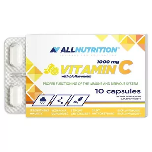 SFD ALLNUTRITION Vitamin C 1000 + bioflawonoidy 10 kaps 3310322 - Pozostałe kosmetyki - miniaturka - grafika 1