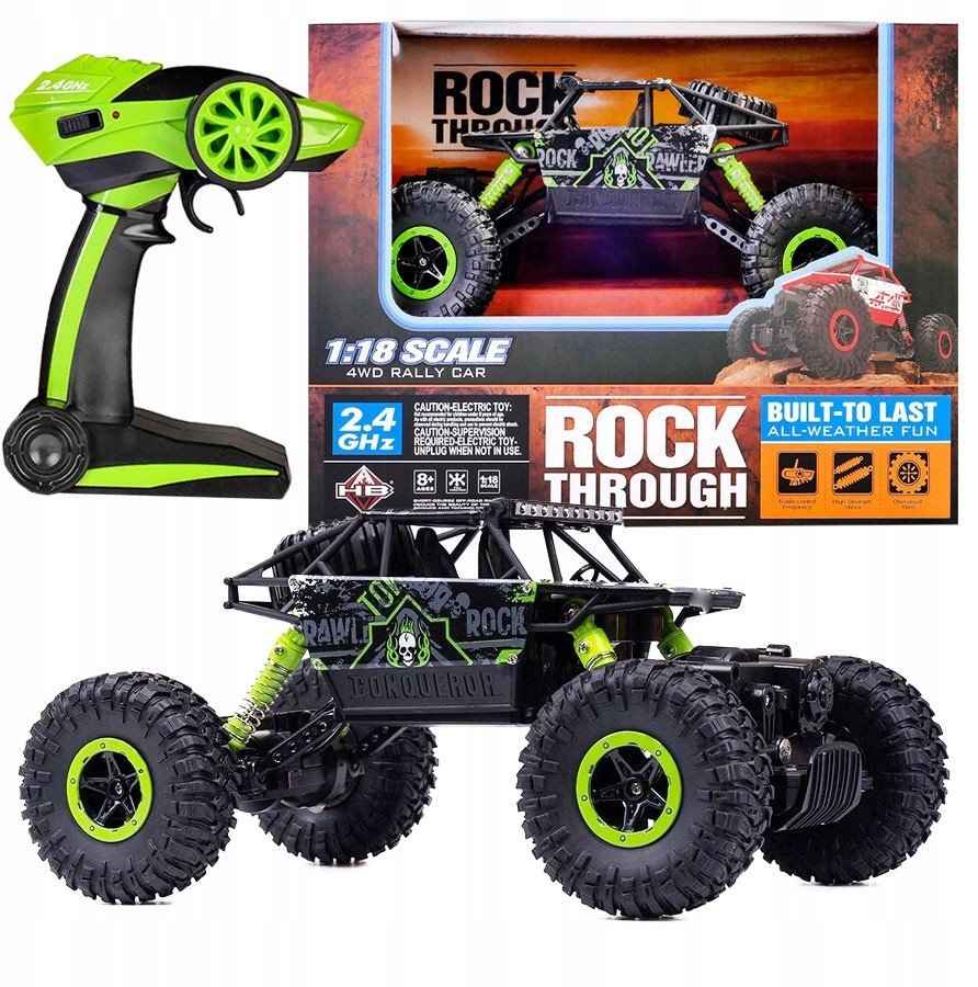 Samochód Zdalnie Sterowany Rc Terenowy Auto 4X4