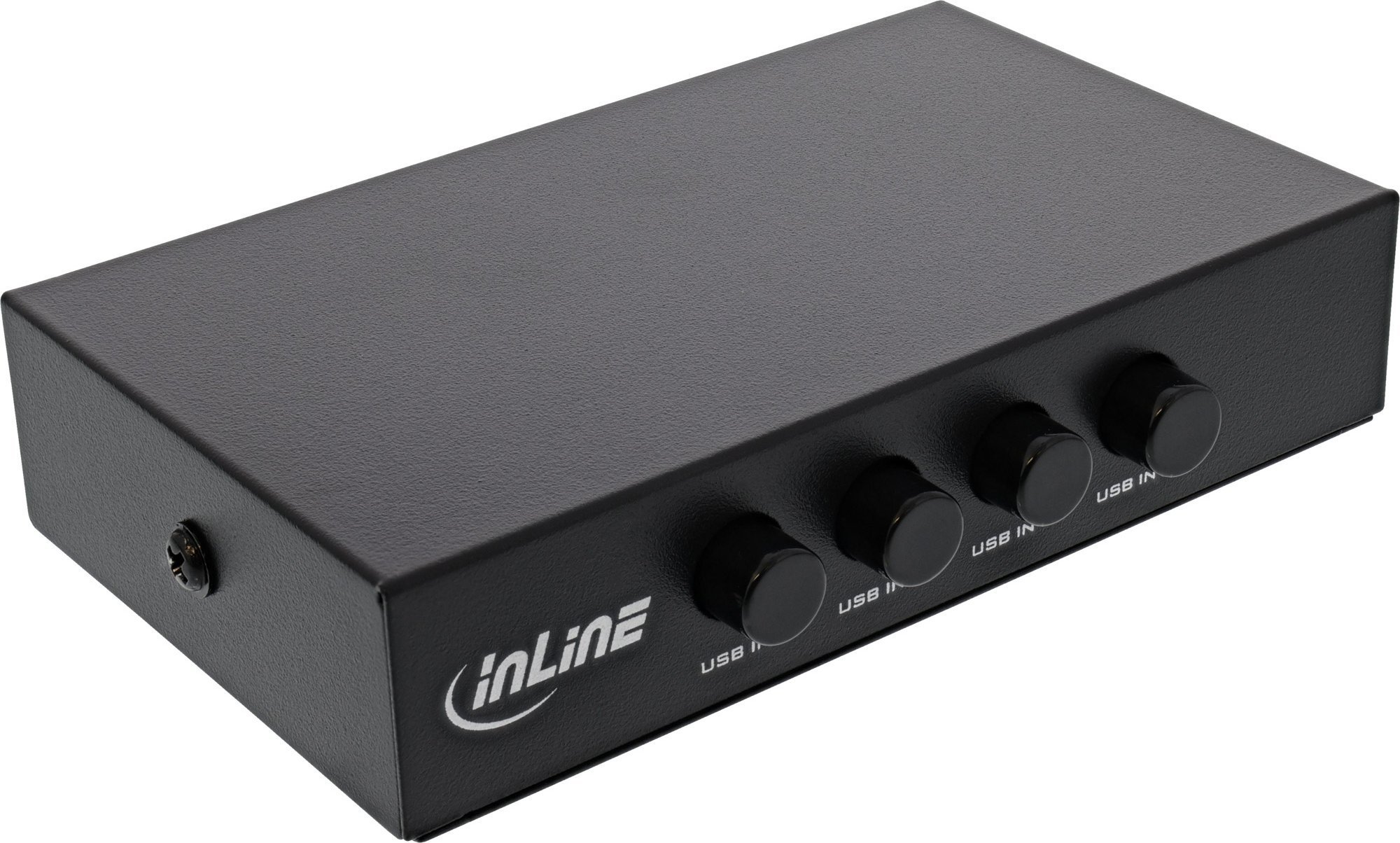 InLine InLine® USB 2.0 switch manual, USB-A device to 4 computers 60648