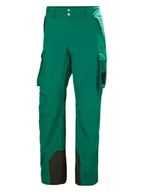 Spodnie narciarskie - Helly Hansen Spodnie narciarskie "Ullr" w kolorze zielonym - miniaturka - grafika 1