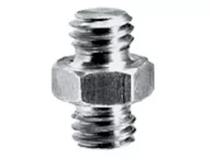 Akcesoria do statywów - Manfrotto Łącznik krótki dwa gwinty 3/8 ML125 - miniaturka - grafika 1