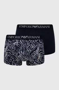 Majtki męskie - Emporio Armani Underwear bokserki 2-pack męskie kolor granatowy - grafika 1