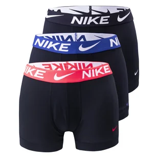 Męskie Bokserki NIKE TRUNK 3PK 0000KE1156GOR – Czarny - Majtki męskie - miniaturka - grafika 1