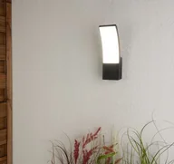 Lampy ogrodowe - Loreto kinkiet elewacyjny LED 9W 4000K grafitowy - miniaturka - grafika 1