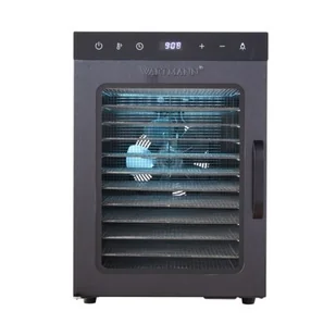 Dehydrator stalowy Wartmann WM-2512 DH z podświetleniem led wnętrza - Suszarki do grzybów, owoców i warzyw - miniaturka - grafika 1